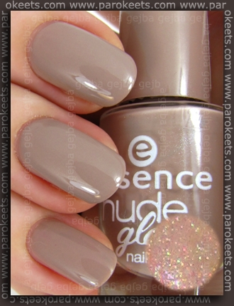 Essence Nude Glam Nail Polish Swatches