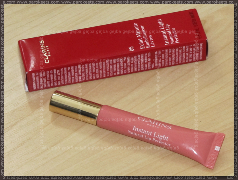 Clarins Instant Light Natural Lip Perfector 05 Candy Shimmer Parokeets