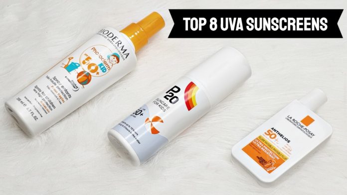 High UVA sunscreens